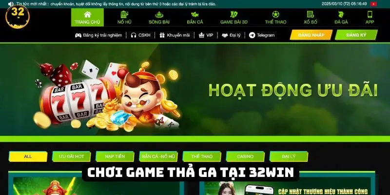 Chơi game thả ga không lo mọi giới hạn tại sân chơi hấp dẫn