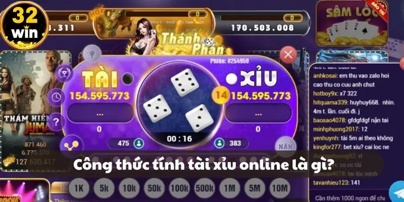 Sơ lược về công thức tính tài xỉu online