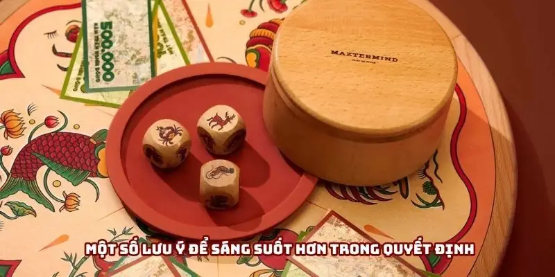 Một số lưu ý để sáng suốt hơn trong quyết định Một số lưu ý để sáng suốt hơn trong quyết định